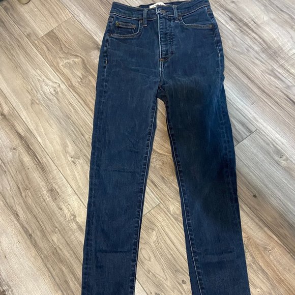 Aritzia / Denim Forum The Lola High Rise Skinny Jean - Picture 1 of 4